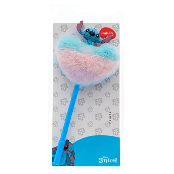 Imagem de Caneta Esferográfica 0.7mm Coração Plush Stitch - Molin