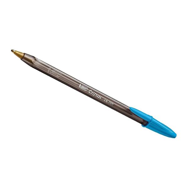 Imagem de Caneta esferográfica 1.6 azul claro cristal bold Bic