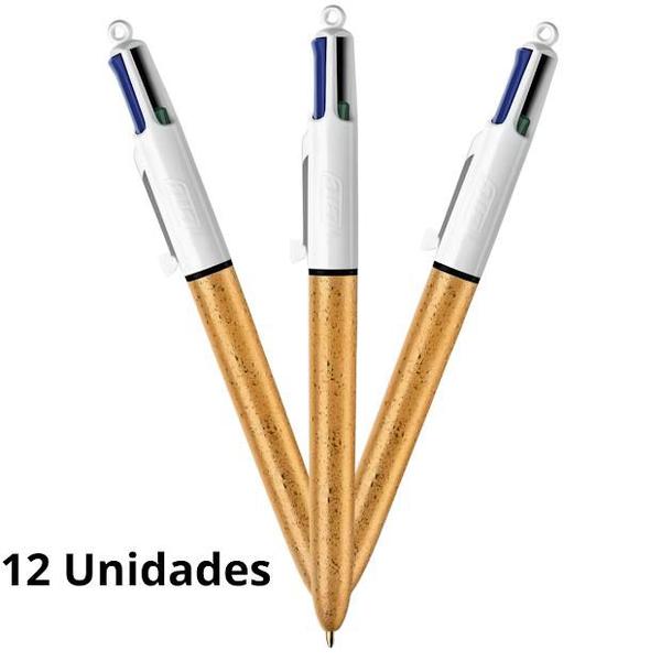 Imagem de Caneta Esferográfica 4 Cores Caixa Com 12 Firework Bic