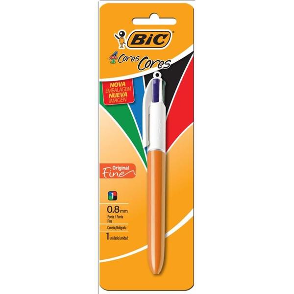 Imagem de Caneta esferografica bic 4 cores fine bic