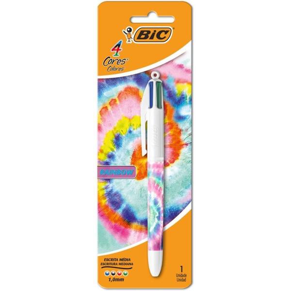 Imagem de Caneta Esferografica BIC 4  Cores FUN