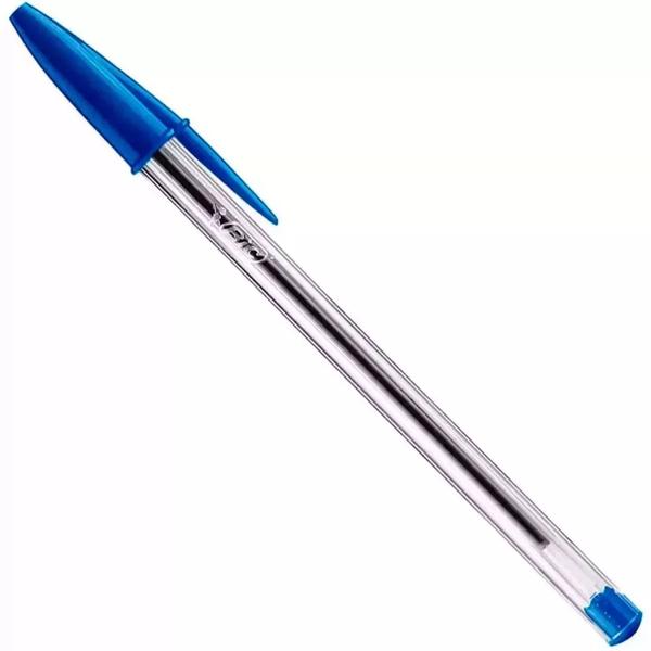 Imagem de Caneta Esferográfica Bic Cristal 1.0mm Ponta Média Com 1 Undade