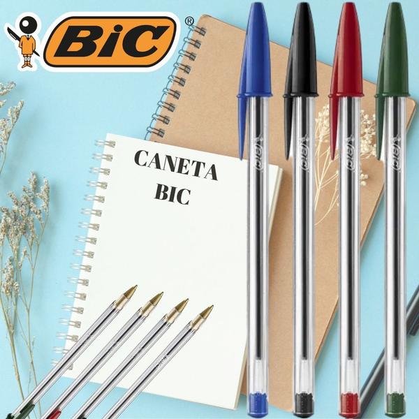 Imagem de Caneta Esferográfica BIC Cristal Dura+ c/ 4 Unidades