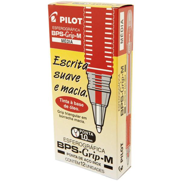 Imagem de Caneta Esferografica BPS-GRIP-M 1.0MM Vermelha