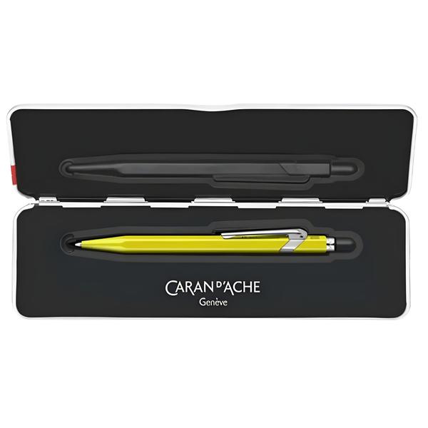 Imagem de Caneta Esferográfica Caran D'ache Ballpoint Pen 849 Popline Fluor Amarelo