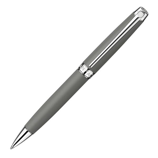 Caneta Esferográfica Caran D'ache Leman Matt Cinza Acabamento Rodio - CARANDACHE OFFICE Imagem de Caneta Esferográfica Caran D'ache Leman Matt Cinza Acabamento Rodio