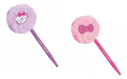 Imagem de Caneta Esferográfica de Luxo Hello Kitty com Pompom - 1.0mm