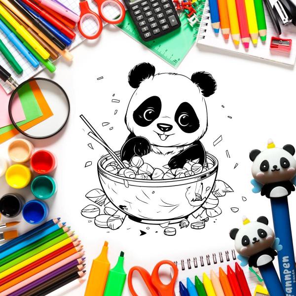 Imagem de Caneta Esferográfica Fannpen Perfumada - Panda - Newpen