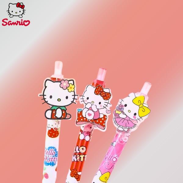 Imagem de Caneta Esferográfica Hello Kitty Sanrio Retrátil 0.5mm Modelo Sortido Papelaria Fofa Kawaii