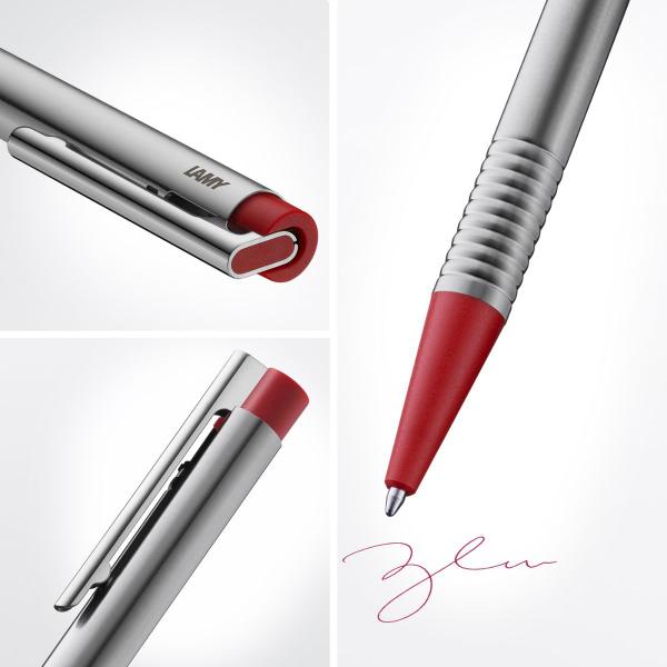 Imagem de Caneta Esferográfica Lamy Logo Vermelho Mate Unidade