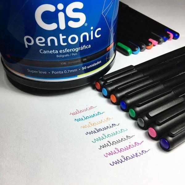 Imagem de Caneta Esferografica Pentonic 10 Cores Cis