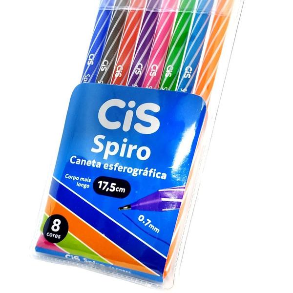 Imagem de Caneta Esferográfica Spiro 0.7mm - CIS