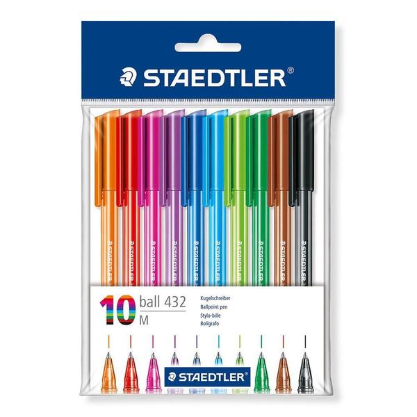 Imagem de Caneta Esferografica Staedtler 0.5Mm 10 Cores