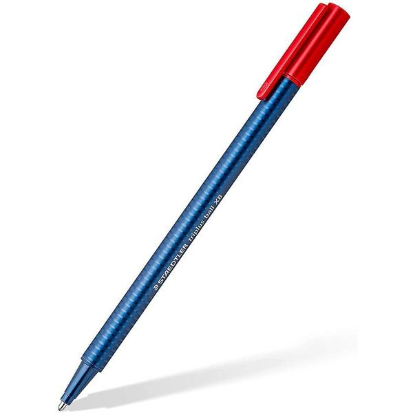 Caneta Esferográfica Staedtler Triplus Ball XB com 10 Cores 437 XBSB10 Imagem de Caneta Esferográfica Staedtler Triplus Ball XB com 10 Cores 437 XBSB10