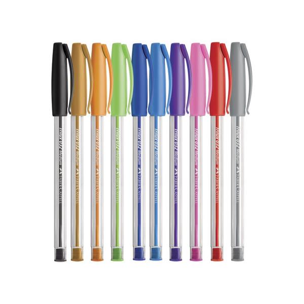 Caneta Esferográfica Trilux 032 Colors 1.0mm Colorida c/10 Unidades Faber Castell - FABER-CASTELL Imagem de Caneta Esferográfica Trilux 032 Colors 1.0mm Colorida c/10 Unidades Faber Castell