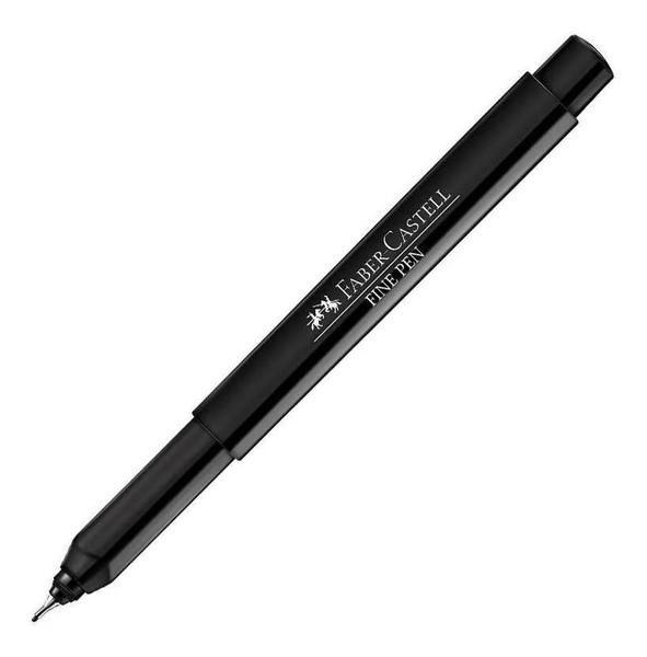 Imagem de Caneta Fine Pen 0.4Mm Classic Preto Faber Castell