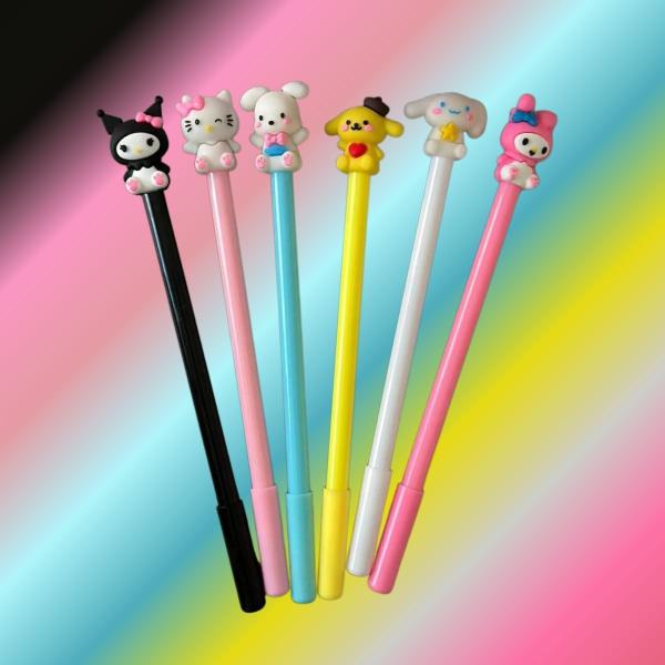 Imagem de Caneta Fofa Sanrio Turma da Hello Kitty Personagens Kawaii Ponta Fina