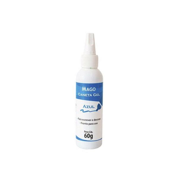 Imagem de Caneta Gel Azul  - 60g - 1 unidade - Mago - Rizzo