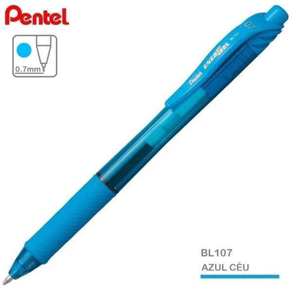 Imagem de Caneta Gel PENTEL EnerGel-X 0.7mm Retrátil - Unidade