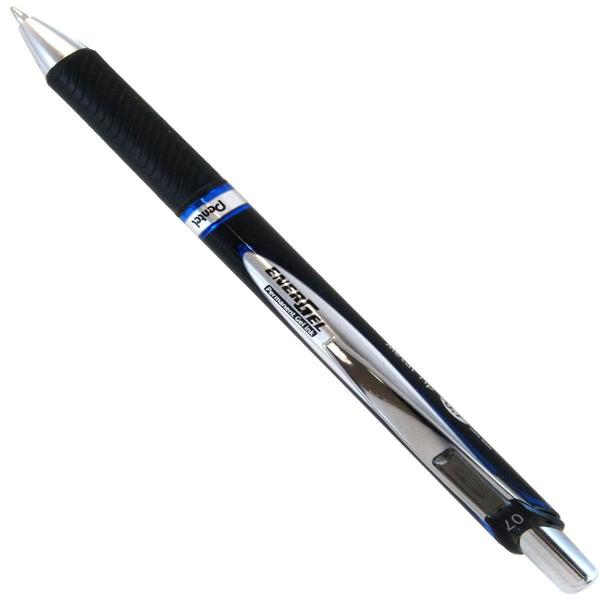 Imagem de Caneta Gel Retrátil Energel Permanent 0,7 mm Azul Ref.Blp77-c Pentel