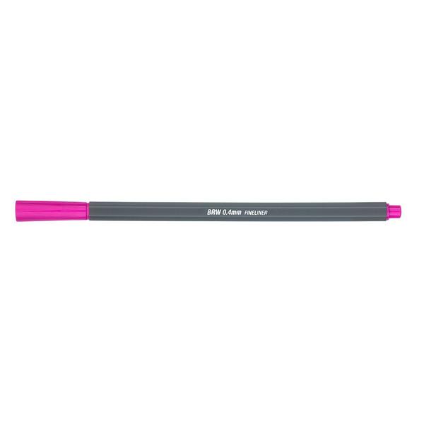 Imagem de Caneta Hidrográfica - Fineliner BRW - 0,4mm - Pink Neon