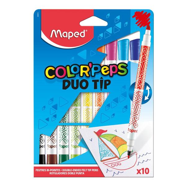 Imagem de Caneta Hidrográfica  Maped  Color Peps Duo Color