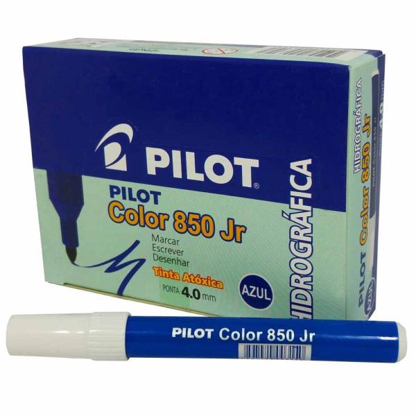 Imagem de Caneta Hidrográfica Pilot Color 850 Jr Azul 12 Unidades