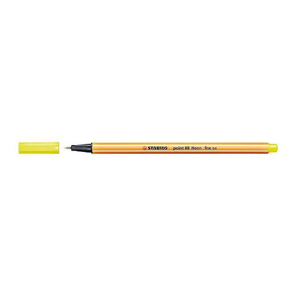 Imagem de Caneta Hidrográfica Point Fine 88/024 Amarelo Neon Stabilo Unidade