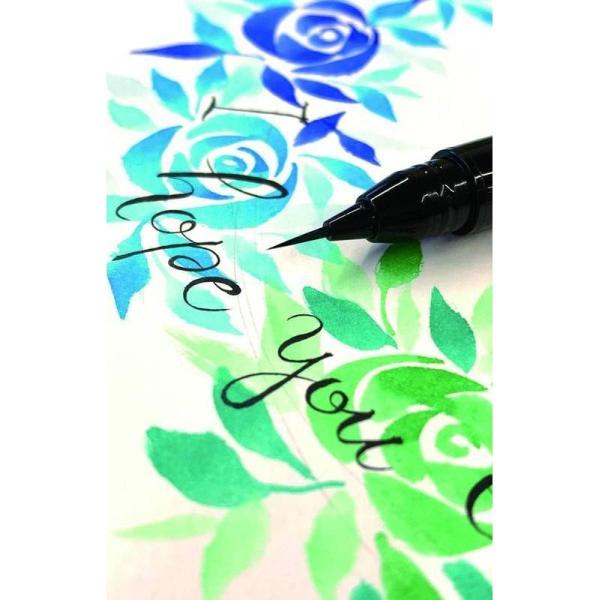 Imagem de Caneta Kuretake Brush Pen Ultra fina Ai Liner