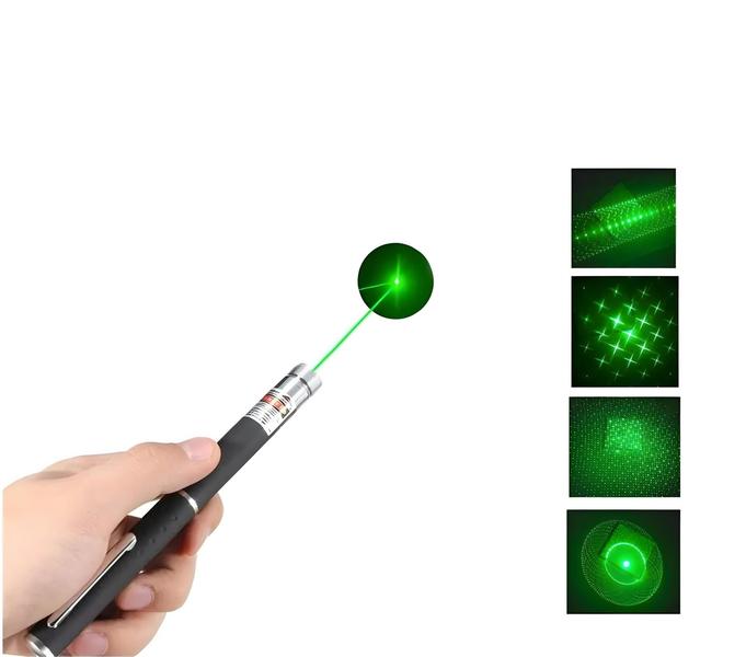 Imagem de Caneta Laser Verde Para Apresentações 5 Em 1 Luatek LT-404