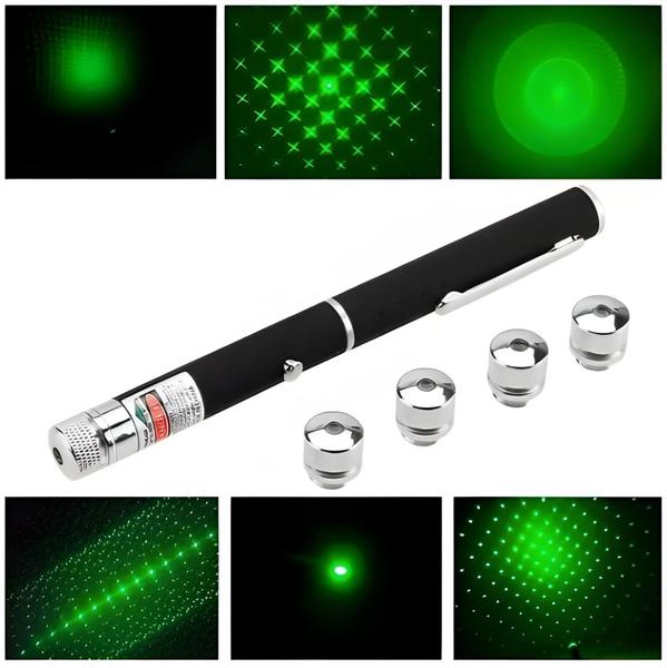 Imagem de Caneta Laser Verde Para Apresentações 5 Em 1 Luatek LT-404