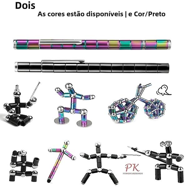 Imagem de Caneta Magnética Multifuncional - Alivio do Estresse e Presente Criativo para Amigos