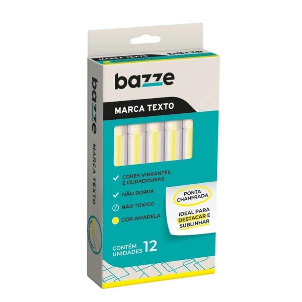 Imagem de Caneta Marca Texto Amarelo 7947 Bazze - 12un