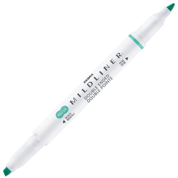 Imagem de Caneta Marca Texto Mildliner Verde Azulado Zebra