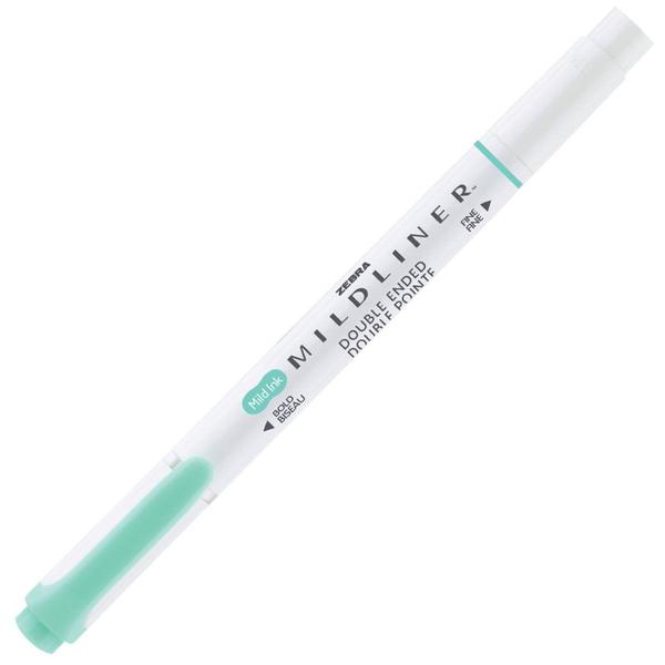 Imagem de Caneta Marca Texto Mildliner Verde Azulado Zebra