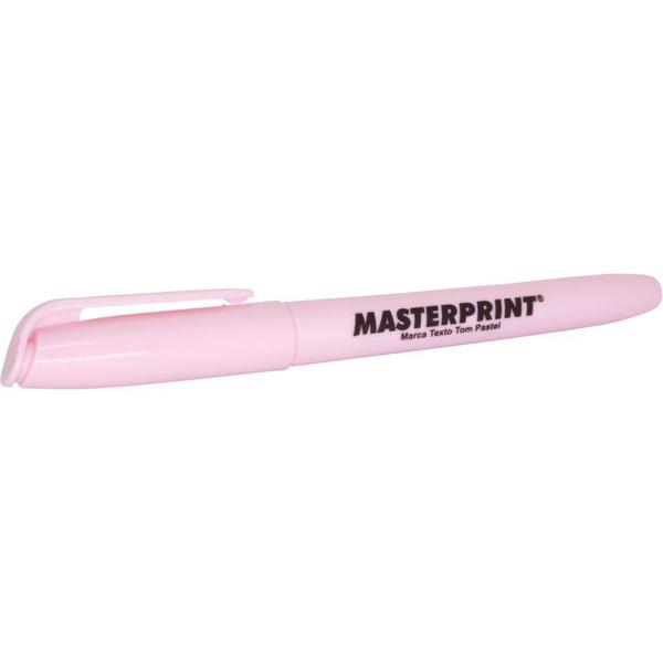 Imagem de Caneta Marca Texto MP 612 Pastel Rosa Caixa com 06 Unidades