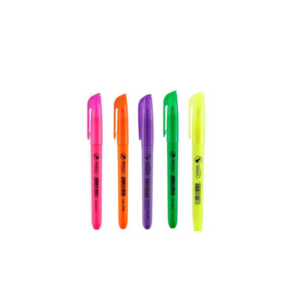 Imagem de Caneta Marca Texto Neon Fluorescente BRW  Unidade/Kit (Á Escolher)