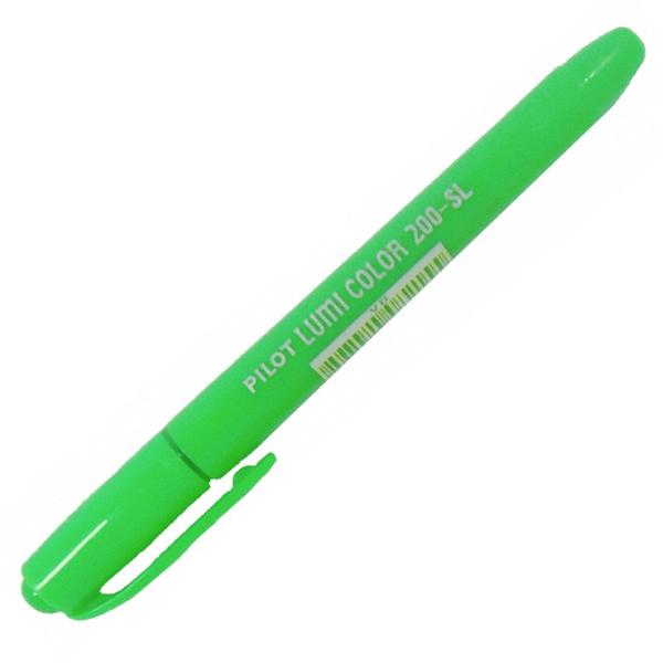 Imagem de Caneta Marca Texto Pilot Lumi 200-SL Verde - 12 Unidades