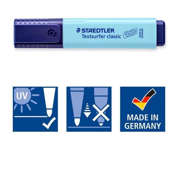 Imagem de Caneta Marca Texto Textsurfer Azul Céu Pastel Staedtler