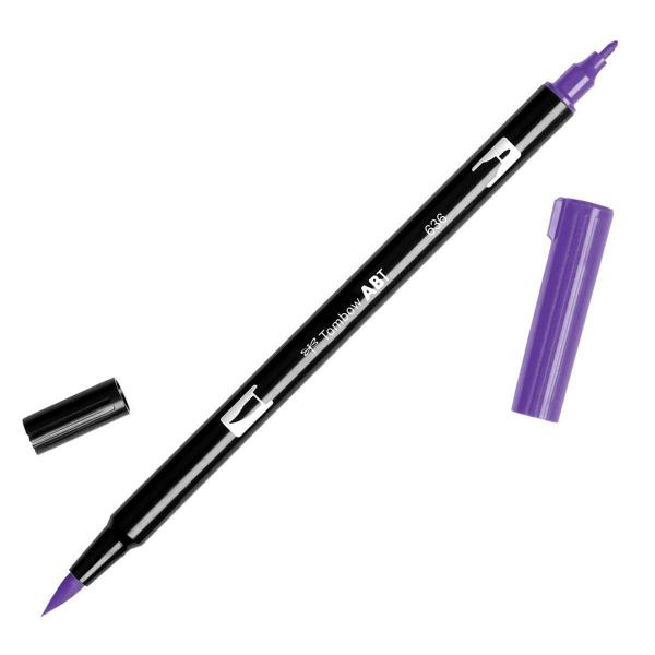 Imagem de Caneta Marcador Artístico Dual Brush 636 Imperial Purple