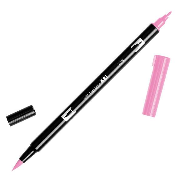 Imagem de Caneta Marcador Artístico Dual Brush Tombow 703 Pink Rose