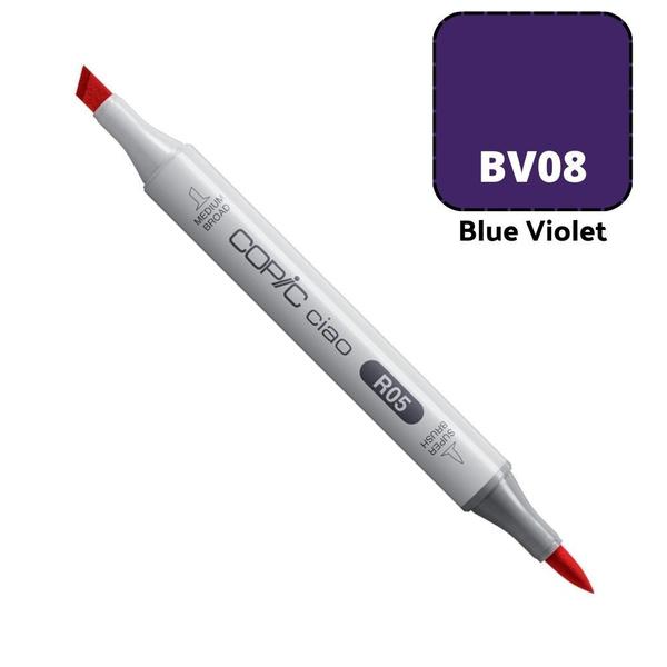 Imagem de Caneta Marcador Copic Ciao Ponta Dupla Cor Blue Violet