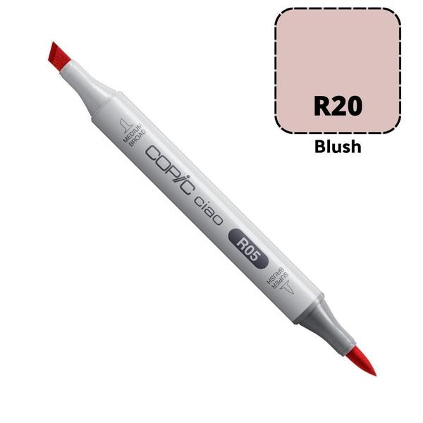 Imagem de Caneta Marcador Copic Ciao Ponta Dupla Cor Blush