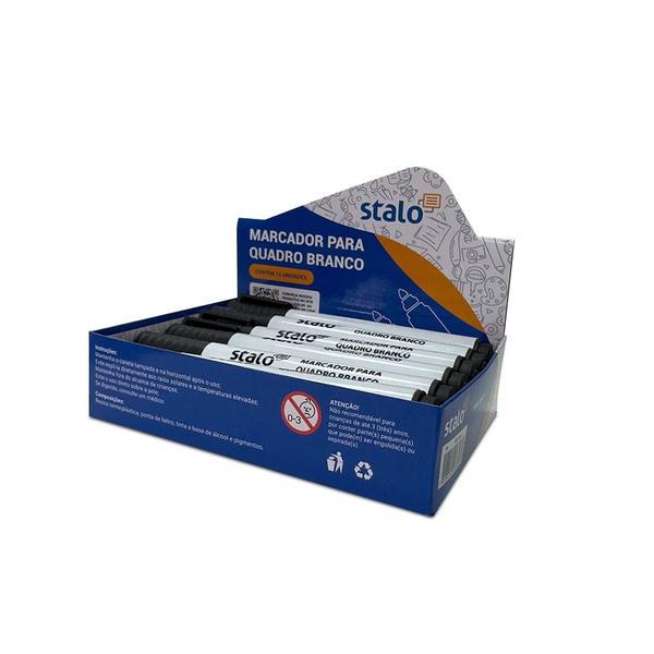 Caneta Marcador para Quadro Lousa Branco caixa com 12 unidades Stalo Imagem de Caneta Marcador para Quadro Lousa Branco caixa com 12 unidades Stalo