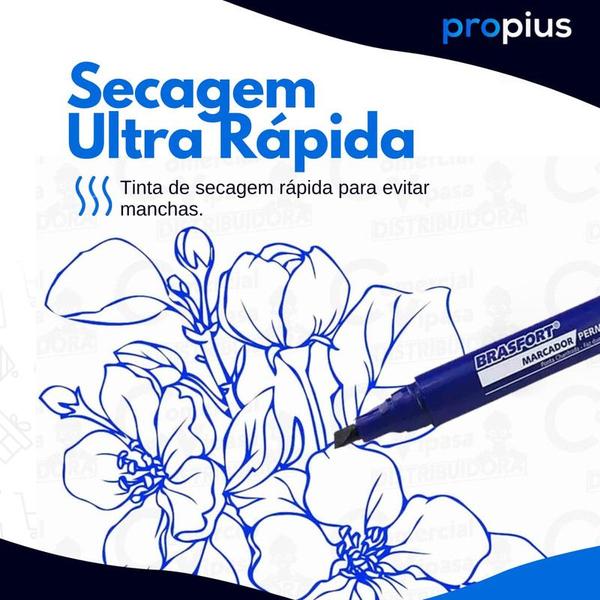 Imagem de Caneta Marcador Permanente Esboçando Escrita Desenho Plástico Vidro Metal Material Escolar Superfícies Diversas Bico