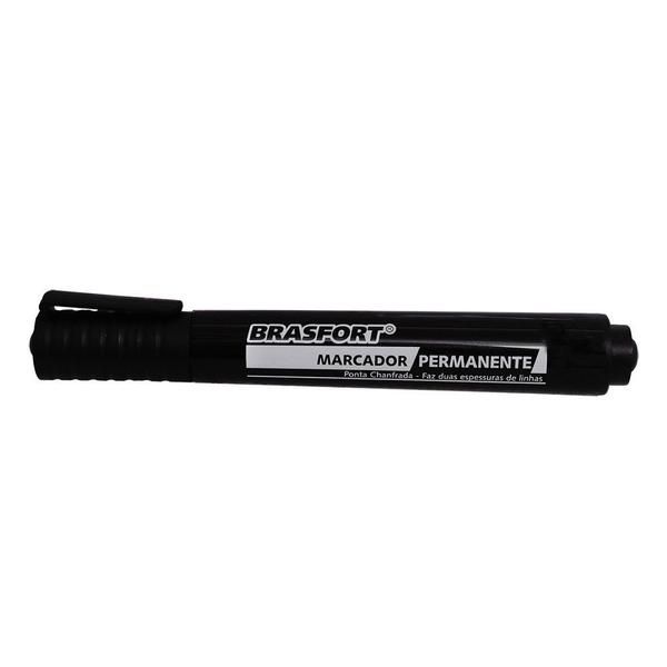 Caneta Marcador Permanente Ponta Grossa Chanfrada Seca Rapido Brasfort Imagem de Caneta Marcador Permanente Ponta Grossa Chanfrada Seca Rapido Brasfort