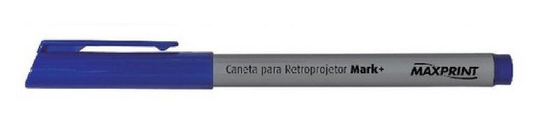 Imagem de Caneta Marcador Retroprojetor 2.0 Markt Azul 7090-6