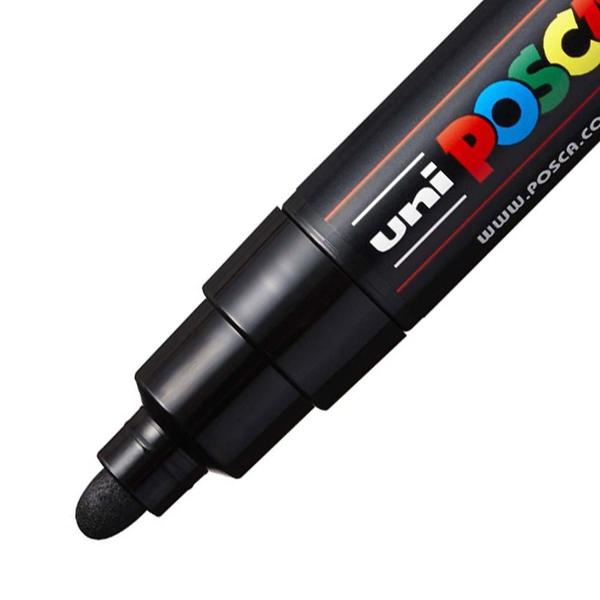 Imagem de Caneta Marcador Uni Posca PC-7M UniBall Preto