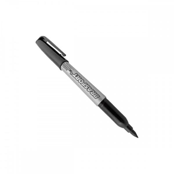 Caneta P/Marcacao Brasfort Blist.Fina Preto o Imagem de Caneta P/Marcacao Brasfort Blist.Fina Preto o