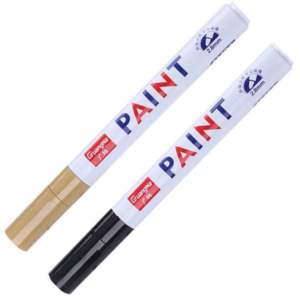 Imagem de Caneta Paint Marker Pinta Plástico Sola Tênis Pneu